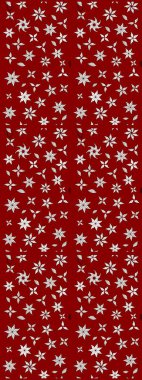 Raster. Renkli Bahar Teması eskiz kalıbı. Düz Çiçek Elementleri Tasarımı.