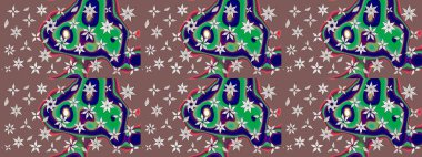 Raster illüstrasyonu. Küçük çaplı çiçeklerdeki basit şirin desenler. Tekstil veya kitap kapakları, imalat, duvar kağıtları, baskı, hediye paketi ve yapıştırma kitabı için çiçek eskiz geçmişi.