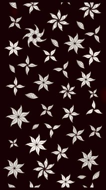 Chichi 'nin kumaş kalıbını çiz. Çiçek deseni. Renkli Bahar Teması eskiz kalıbı. Düz Çiçek Elementleri Tasarımı. Raster illüstrasyonu.