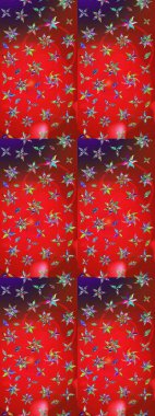 Bahar mevsimi. Nazik romantik baskı. Raster güzel bir çiçek deseni çizmiş. Tatil havası..