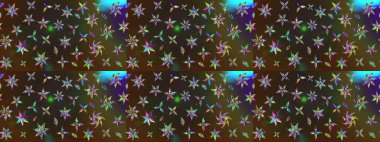 Güzel kumaş deseni. Raster suluboya deseni, narin çiçekler, kahverengi ve gri çiçekler, tebrik kartı şablonu..