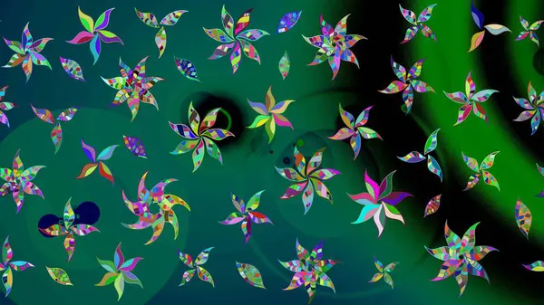 Sulu boya tarzında yeşil ve mavi çiçekli zarif çizim deseni, tasarım elementleri. Düzenlenebilir. Düğün davetiyeleri için çiçek deseni, tebrik kartları, hatıra defteri, baskı, hediye paketi, imalat