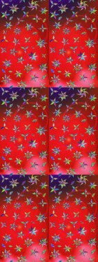 Eskiz Vintage Çiçek Deseni. Raster Kalça dokusu deseni.