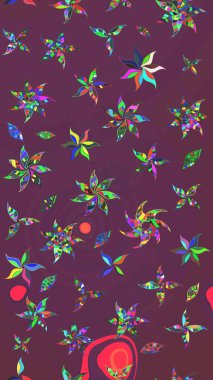 Suluboya çizim kalıbı. Dekorasyon ve tasarım için güzel bir desen. Moda baskısı. Çiçeğin suluboya çizimlerinin mükemmel deseni. Eski model. Raster illüstrasyonu.