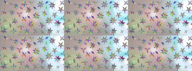 Tarafsız ve gri renkte çiçekli bir çiçek deseni çiz. Suluboya tarzında tarafsız ve gri renkte çiçekler.