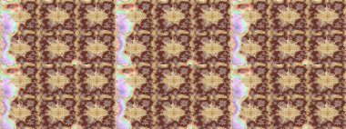 Klasik Raster altın desenini çiz. Klasik klasik klasik arka plan. Kahverengi renkli ve altın elementli eskiz deseni. Geleneksel oryantasyon süsü.