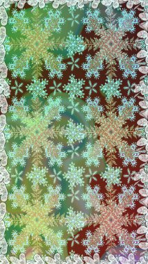 Kusursuz altın desen. Yeşil renklerde, altın elementlerle kusursuz desen. Raster doğulu süsü.