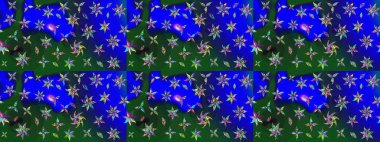 Raster çiçekli arka plan. Güzel eskiz şekli. Güzel kumaş deseni. Yazdır. Düz Çiçek Elementleri Tasarımı. Renkli Yaz Teması çizim şablonu.