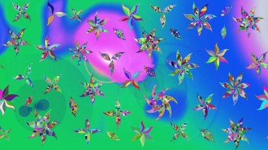 Eskiz modeli etnik tasarım. Yatak çarşafları, ceket, paket tasarımı, kumaş ve moda kavramları için tekstil baskısı. Çiçekleri, deniz kabukları, mandalaları ve suluboya efektleri olan deniz altyapısı.