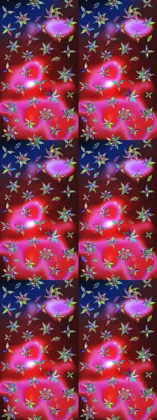 Çiçekler suluboya tarzında kırmızı ve kahverengi renklerde. Kırmızı ve kahverengi renkte çiçekler olan çiçek deseni çiz.