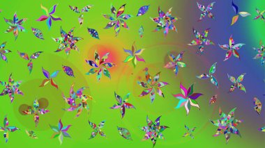 Klasik çiçek desenli. Raster 'ın taze dokusu. Yumuşak fayans. Yumuşak pamuk tasarımı. Paketleme, tekstil, duvar kağıdı için çiçek arkaplanı.