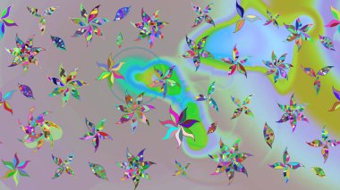 Küçük, nötr ve gri renkte güzel bir besin torbası deseni, çiçekler. Millefleur 'lar. Tekstil, kumaş, kapaklar, duvar kağıtları, baskı, paket, koleksiyon defteri, örgü, dekupaj için çiçek arkaplanı..