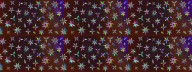 Dekorasyon ve tasarım için güzel bir desen. Suluboya çizim kalıbı. Raster illüstrasyonu. Moda baskısı. Eski model. Çiçeğin suluboya çizimlerinin zarif deseni.