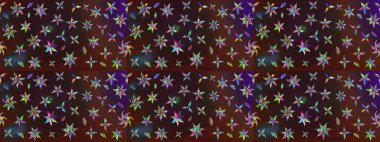 Raster Moda kumaş deseni. Çizgi çizimi kalıbı. Şirin çiçekler..