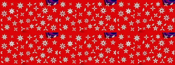 Renkli Bahar Teması eskiz kalıbı. Kırmızı ve nötr renklerde çiçekler. Raster illüstrasyonundaki çiçek desenli çizim. Düz Çiçek Elementleri Tasarımı.