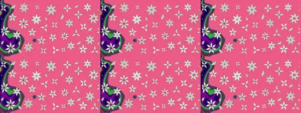 Çiçek desenli eskiz. Gömlek baskısı için çiçek boyası. Pembe ve nötr renkte çiçekler.