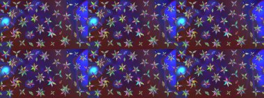 Moda baskısı. Suluboya desenli çiçek deseni. Dekorasyon ve tasarım için güzel bir desen. Çiçeğin suluboya çizimlerinin mükemmel deseni. Ayarlanmış.