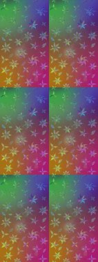 Küçük kahverengi ve mor renkte güzel bir besin torbası deseni, çiçekler. Millefleur 'lar. Tekstil, kumaş, kapaklar, duvar kağıtları, baskı, paket, koleksiyon defteri, örgü, dekupaj için çiçek arkaplanı.