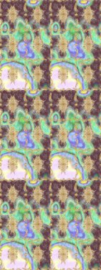 Altın çiçekli eskiz deseni. Tarafsız renklerde altın element. Barok tarzında altın çiçekli süs. Damask arkaplanı.