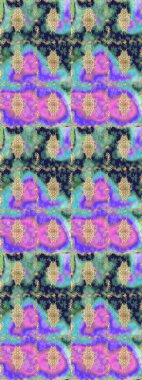 Barok tarzında eskiz oryantal süsü. Raster geleneksel mor renkler üzerine klasik altın çizim deseni.