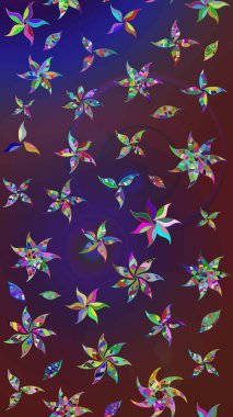 Raster Güzel kumaş deseni. Çiçek arkaplan ile soyut zarafet çizim deseni.