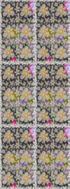 Geleneksel oryantasyon süsü. Gri renklerde, altın elementlerle kusursuz desen. Klasik klasik klasik arka plan. Kusursuz klasik raster altın desenli.