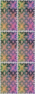 Altın elementlerle nötr renklerde altın desen. Raster oryantal süs. Barok tarzında kusursuz bir doğulu süsü. Geleneksel klasik altın desen.