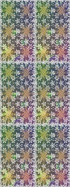 Raster altın desen. Altın elementli gri renkler. Kusursuz altın desenli bukleler. Doğu tarzı arabesk. Raster illüstrasyonu.