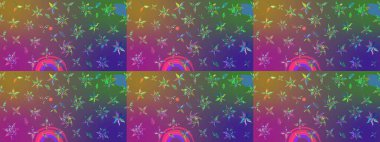 Çizim raster deseni. Güzel kumaş deseni. Çiçek arka planı.