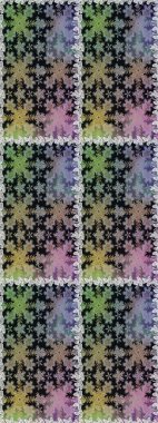 Gri renklerde, altın elementlerle kusursuz desen. Raster oryantal süs. Kusursuz altın desen.