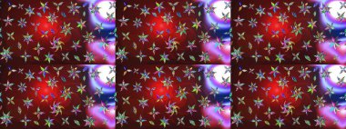 Düz Çiçek Elementleri Tasarımı. Kahverengi ve kırmızı renkte çiçekler. Renkli Yaz Temalı eskiz kalıbı. Sevimli çiçek raster deseni.