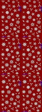 Güzel kumaş deseni. Raster çiçekli arka plan. Yazdır. Güzel eskiz şekli. Düz Çiçek Elementleri Tasarımı. Renkli Yaz Teması çizim şablonu.