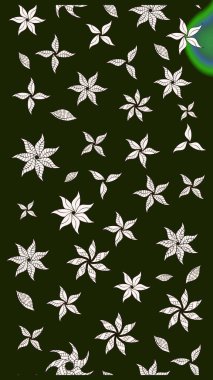 Tony 'nin kumaş kalıbını çiz. Raster illüstrasyonu. Küçük çiçekteki sevimli çiçek deseni. Modaya uygun kumaş deseni.