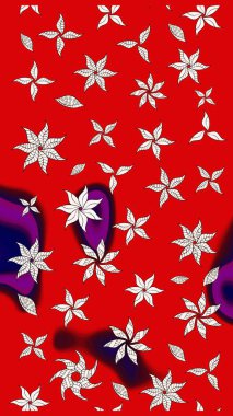 Küçük çiçekte güzel bir desen. Moda baskıları için zarif bir şablon. Küçük renkli çiçekler. Motley illüstrasyonu. Çiçekli bahar çiçekleri. Çizim.