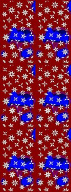 Nazik romantik baskı. Tatil havası. Raster güzel bir çiçek deseni çizmiş. Bahar mevsimi.