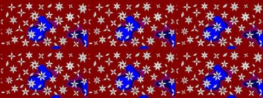 Tatil havası. Bahar mevsimi. Nazik romantik baskı. Kırmızı ve nötr renklerde çiçekler. Raster güzel bir çiçek deseni çiziyor..