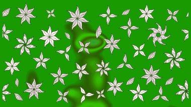 Raster deseni. Süslü kumaş deseni. Çiçekli çiçek deseni, suluboya..