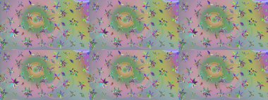 Paisley el çizimi elementler. Ev dekoru. Fantezi çiçekli eskiz deseni, doğal duvar kağıdı, çiçek desenli kıvrımlı illüstrasyon.