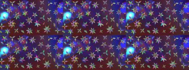 Arkaplan dokusu, duvar kağıdı, mor ve mor renkli çiçek teması. Kabile sanatı boho baskısı, klasik çiçek arkaplanı. Soyut etnik raster çizim kalıbı.