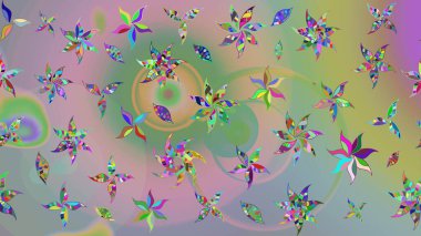 Elle çizilmiş sonbahar çiçeği deseni. Tarafsız ve yeşil renklerde çiçekler. Renkli nötr ve yeşil çizim kalıbı. Doodle tarzı. Tekstil ve kapak tasarımı için mükemmel.