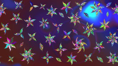 Menekşe ve mor renkler üzerinde. Raster illüstrasyonu. Anti-stres için Raster soyut şablon sayfası.