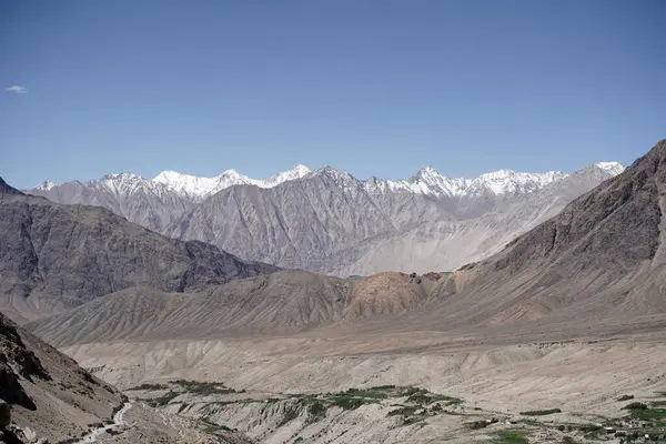 Lahaul Spiti Leh Ladakh Montañas Río Viajar Himalaya — Foto de Stock