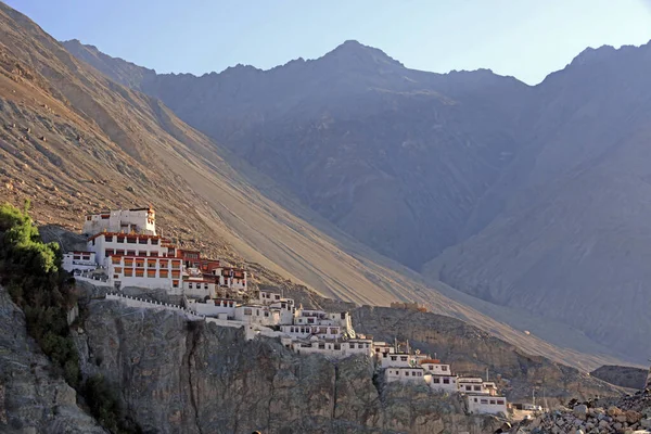 Diskit Budist Manastır Nubra Vadisi Keşmir Hindistan — Stok fotoğraf