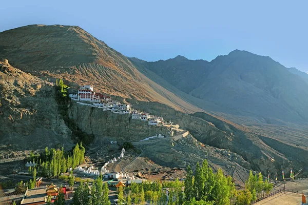 Monasterio Budista Diskit Nubra Valley Cachemira India —  Fotos de Stock