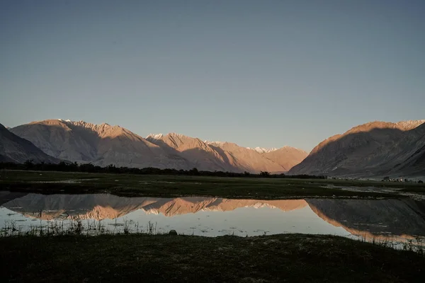 Paisaje Natural Valle Nubra Leh Ladakh Jammu Cachemira India — Foto de Stock
