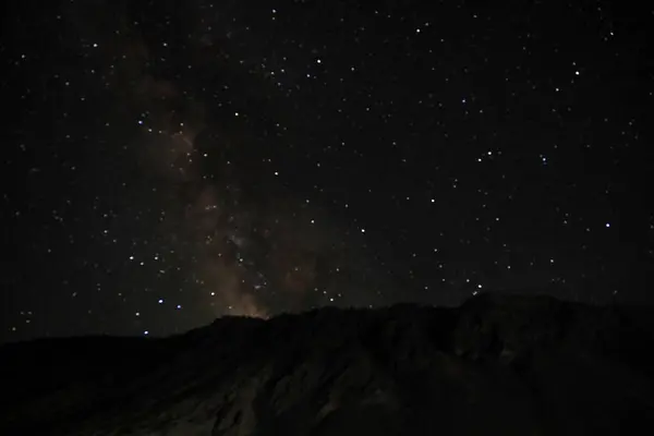 Láctea Nako Village Himachal Pradesh — Fotografia de Stock