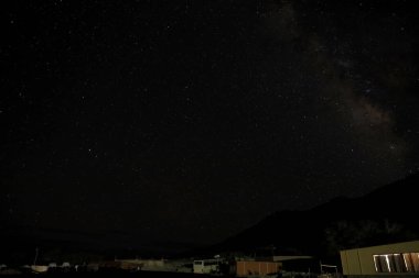 Nako Köyü 'nden Samanyolu, Himachal Pradesh