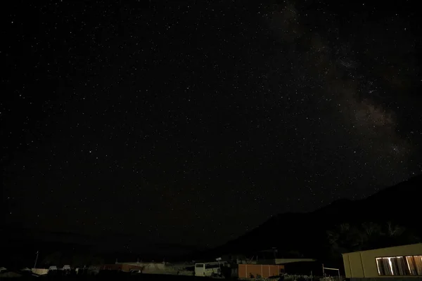 Melkweg Uit Nako Village Himachal Pradesh — Stockfoto