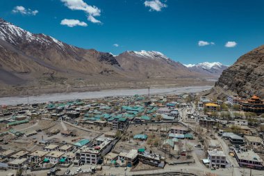 Himachal Pradesh, Kazcity 'de hava manzarası.