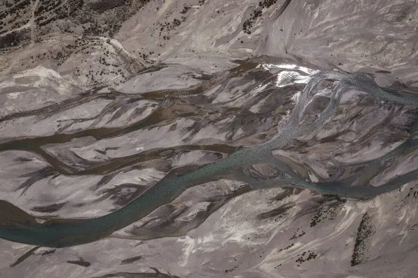 stock image Beautiful scenic view from Chandra Taal (Moon Lake) in Lahaul and Spiti, Himachal Pradesh, India.